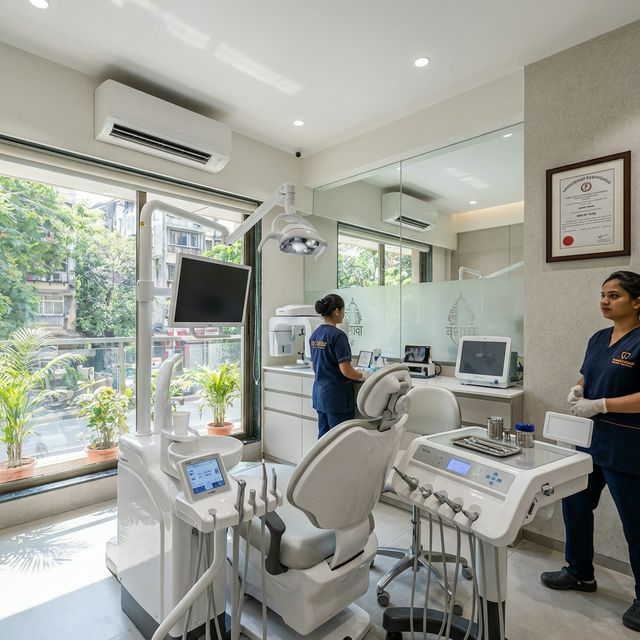 Dr. Jitendra Acharya treating a patient at Dr. Jitendra Acharya